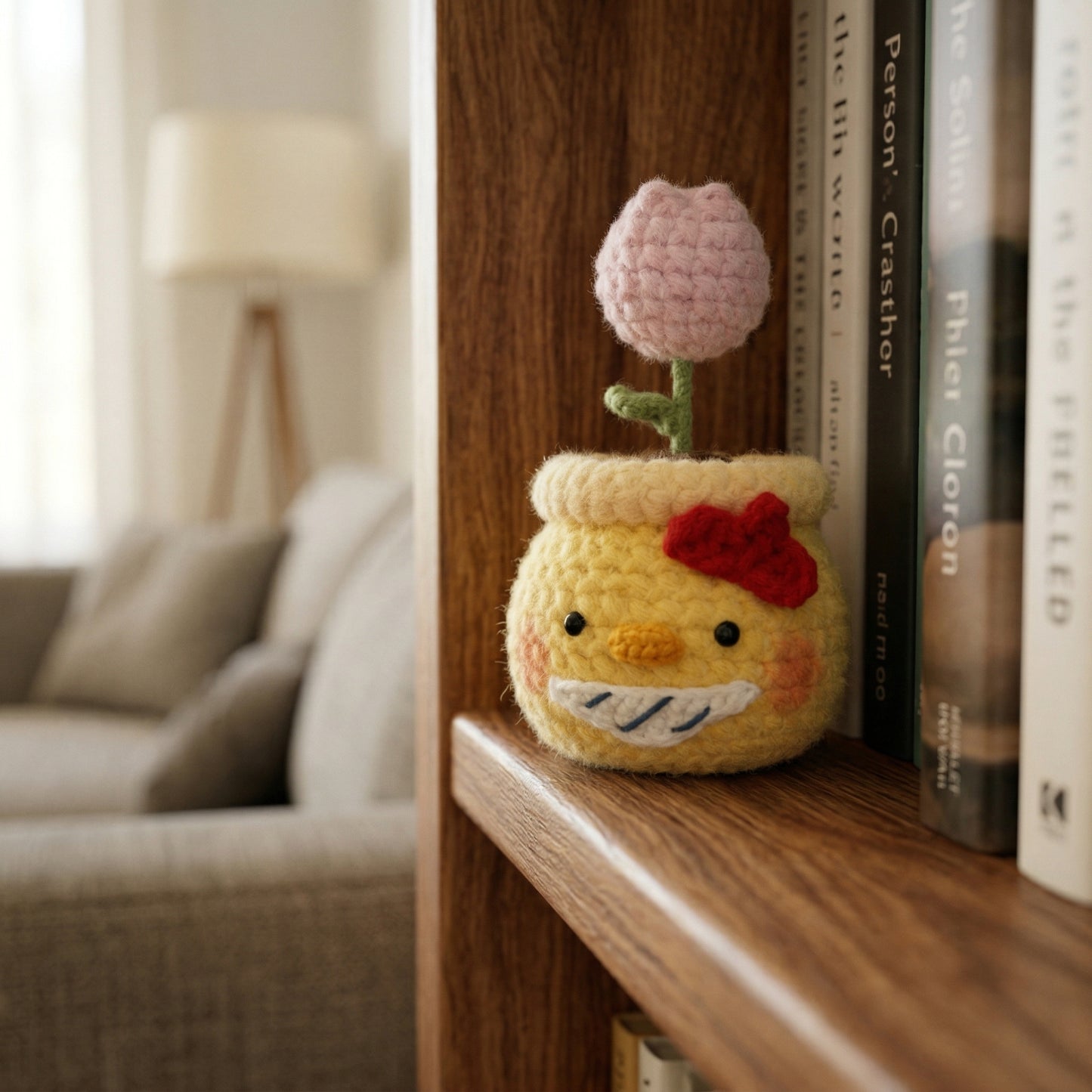 5-in-1 Tulip Potted Plant Crochet Kit