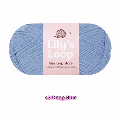 Latte Premium 5-Ply Milk Cotton Yarn(100g/194m) – milk cotton yarn for amigurumi