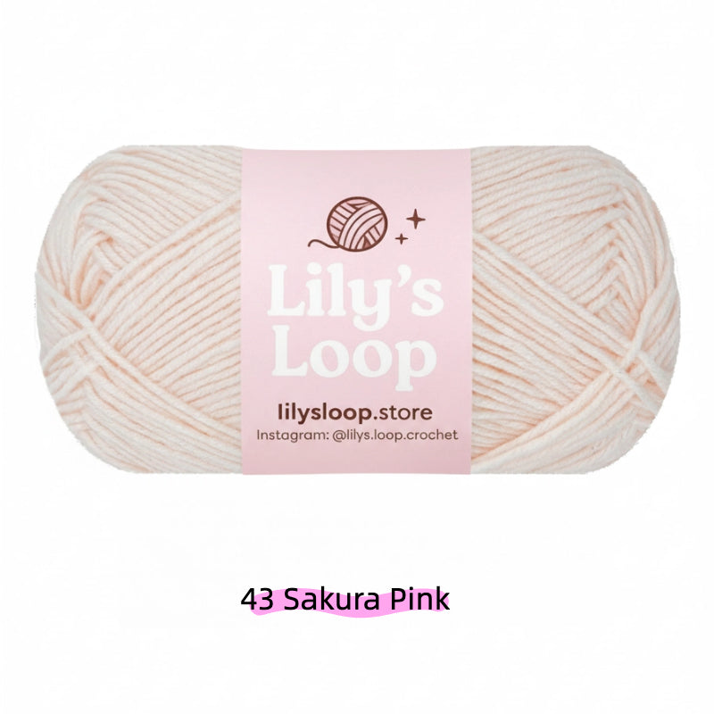 Indigo Premium 4-Ply Milk Cotton Yarn(40g / 130m) – milk cotton yarn for amigurumi