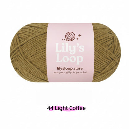 Bright Yellow Premium 5-Ply Milk Cotton Yarn(100g/194m) – milk cotton yarn for amigurumi