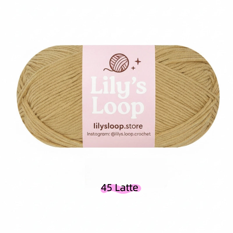 Bright Orange Premium 5-Ply Milk Cotton Yarn(100g/194m) – milk cotton yarn for amigurumi