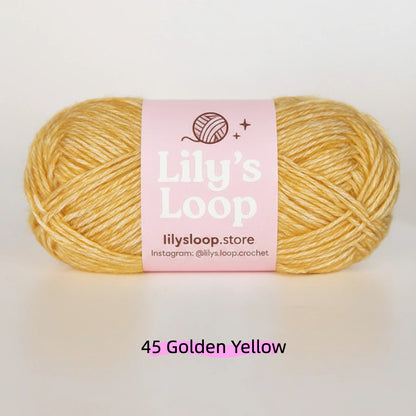 Violet CloudSoft Fine Baby Blend Cotton Yarn（50g/130m) – crochet yarn by Lily's Loop