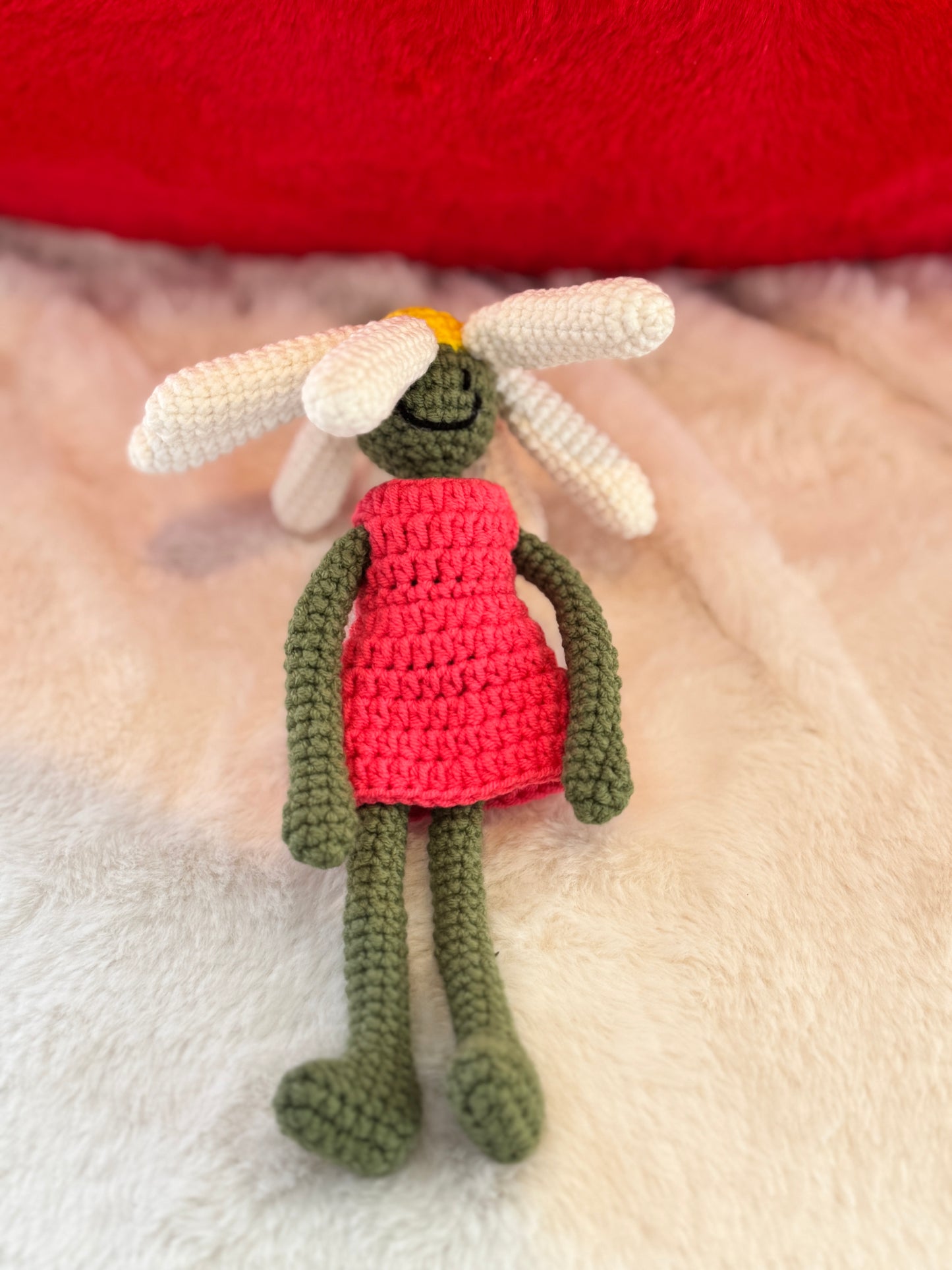 A&NE Daisy Doll Crochet Pattern – free crochet pattern page preview showing instructions