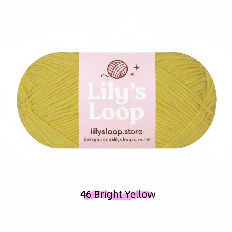 Wisteria Premium 5-Ply Milk Cotton Yarn(100g/194m) – milk cotton yarn for amigurumi