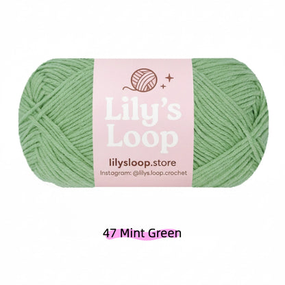 Dark Red Premium 4-Ply Milk Cotton Yarn(40g / 130m) – milk cotton yarn for amigurumi