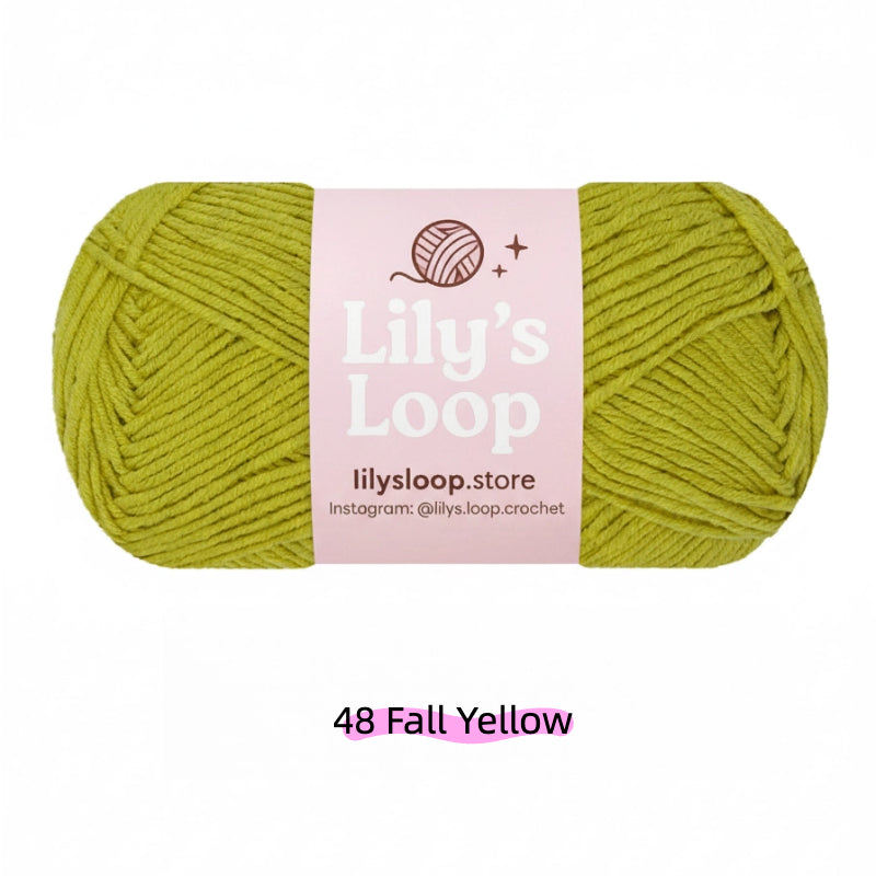 Off-White Premium 4-Ply Milk Cotton Yarn(40g / 130m) – milk cotton yarn for amigurumi