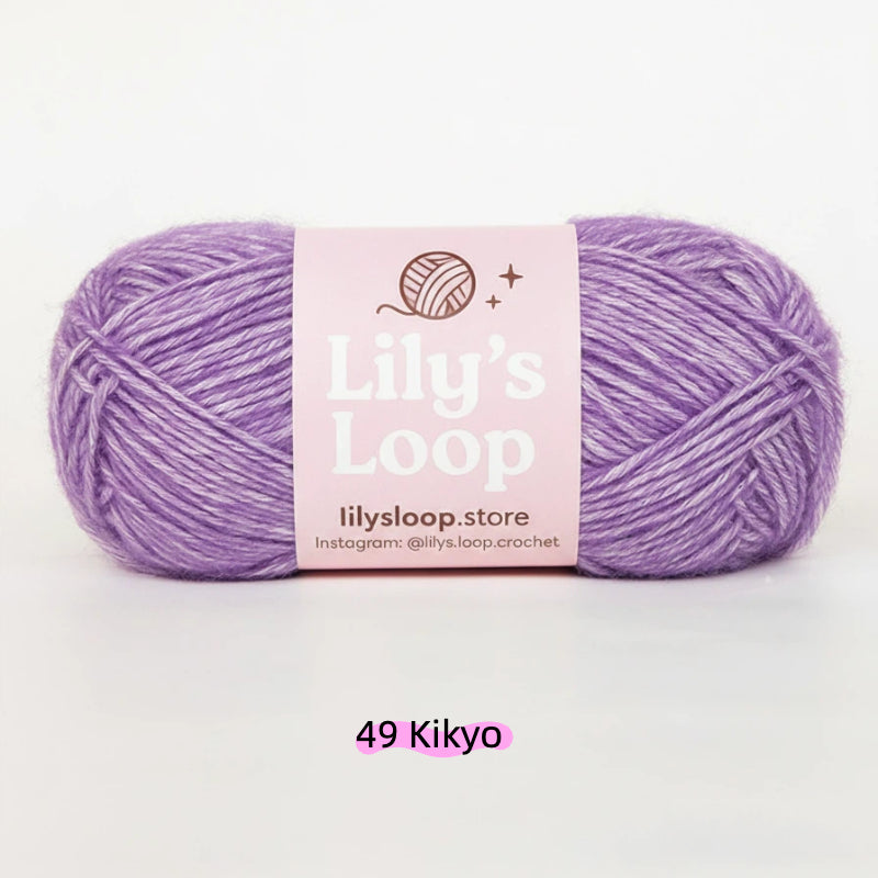 CloudSoft Fine Baby Blend Cotton Yarn（50g/130m) – soft crochet yarn by Lily's Loop