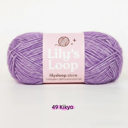 CloudSoft Fine Baby Blend Cotton Yarn（50g/130m) – soft crochet yarn by Lily's Loop