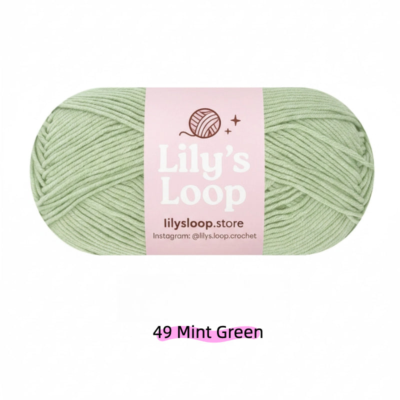 Azure Premium 5-Ply Milk Cotton Yarn(100g/194m) – milk cotton yarn for amigurumi