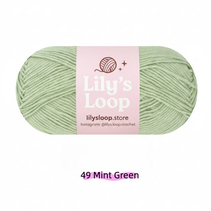 Azure Premium 5-Ply Milk Cotton Yarn(100g/194m) – milk cotton yarn for amigurumi