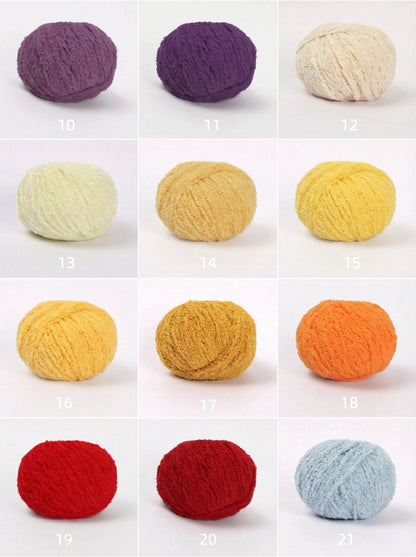 Hot Pink Softy 3mm Plush Yarn (50g/76m) – soft velvet yarn for amigurumi