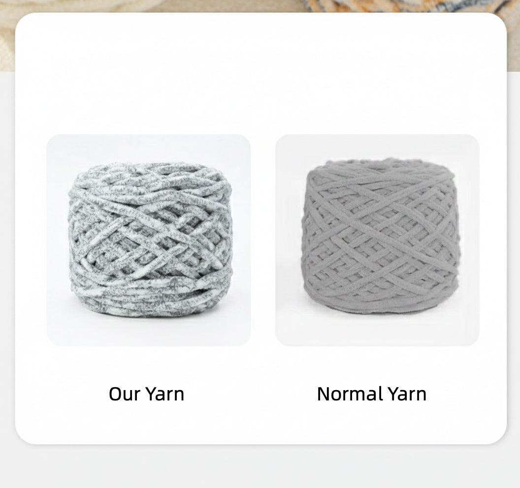 Sakura Pink Super Chunky Chenille Yarn 8mm Soft Ice Yarn 50g – crochet yarn by Lily's Loop