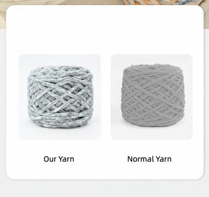 Sakura Pink Super Chunky Chenille Yarn 8mm Soft Ice Yarn 50g – crochet yarn by Lily's Loop