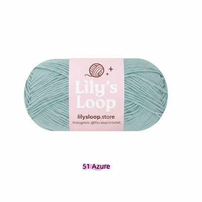 Pastel Yellow Premium 5-Ply Milk Cotton Yarn(100g/194m) – milk cotton yarn for amigurumi