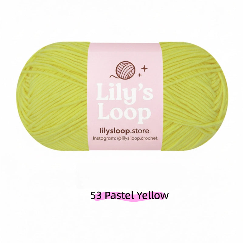 Grass Green Premium 5-Ply Milk Cotton Yarn(100g/194m) – milk cotton yarn for amigurumi