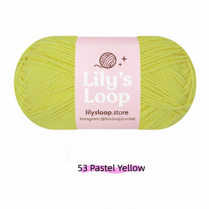 Grass Green Premium 5-Ply Milk Cotton Yarn(100g/194m) – milk cotton yarn for amigurumi