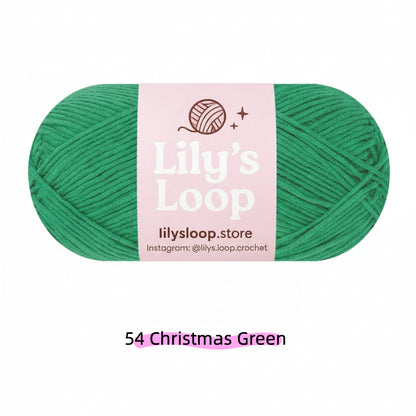Forest Green Premium 5-Ply Milk Cotton Yarn(100g/194m) – milk cotton yarn for amigurumi