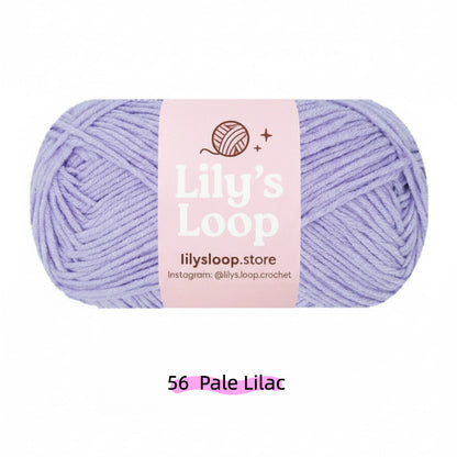 Light Brown Premium 4-Ply Milk Cotton Yarn(40g / 130m) – milk cotton yarn for amigurumi