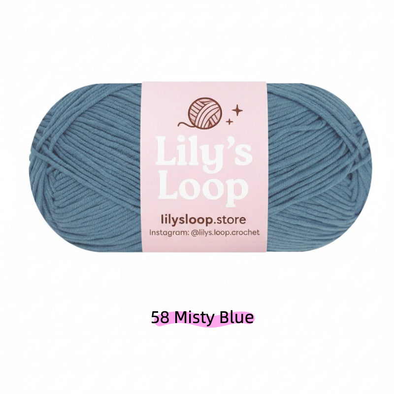 Deep Red Premium 5-Ply Milk Cotton Yarn(100g/194m) – milk cotton yarn for amigurumi