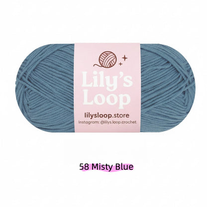 Deep Red Premium 5-Ply Milk Cotton Yarn(100g/194m) – milk cotton yarn for amigurumi
