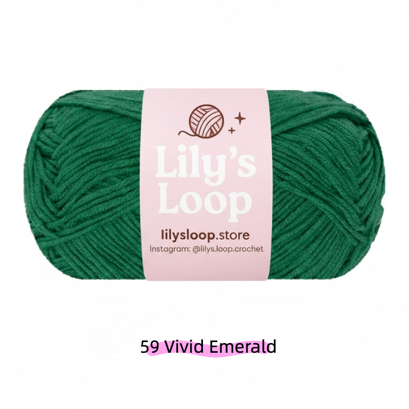 Reddish Brown Premium 4-Ply Milk Cotton Yarn(40g / 130m) – milk cotton yarn for amigurumi