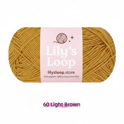 Pastel Yellow Premium 4-Ply Milk Cotton Yarn(40g / 130m) – milk cotton yarn for amigurumi