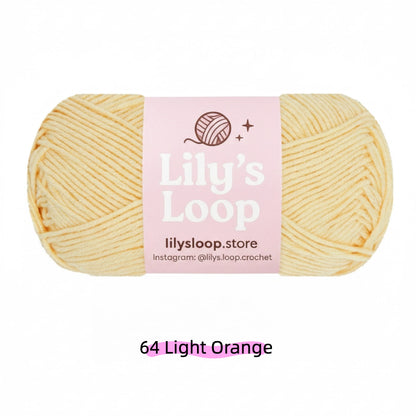 Light Terra Cotta Premium 4-Ply Milk Cotton Yarn(40g / 130m) – milk cotton yarn for amigurumi
