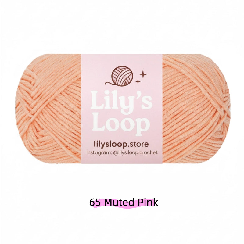 Premium 4-Ply Milk Cotton Yarn(40g / 130m) – milk cotton yarn for amigurumi