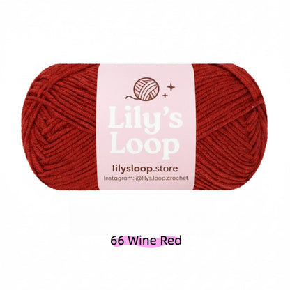 Premium 4-Ply Milk Cotton Yarn(40g / 130m) – milk cotton yarn for amigurumi