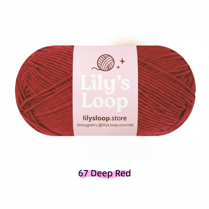 Premium 5-Ply Milk Cotton Yarn(100g/194m) – milk cotton yarn for amigurumi