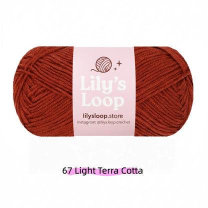 Premium 4-Ply Milk Cotton Yarn(40g / 130m) – milk cotton yarn for amigurumi