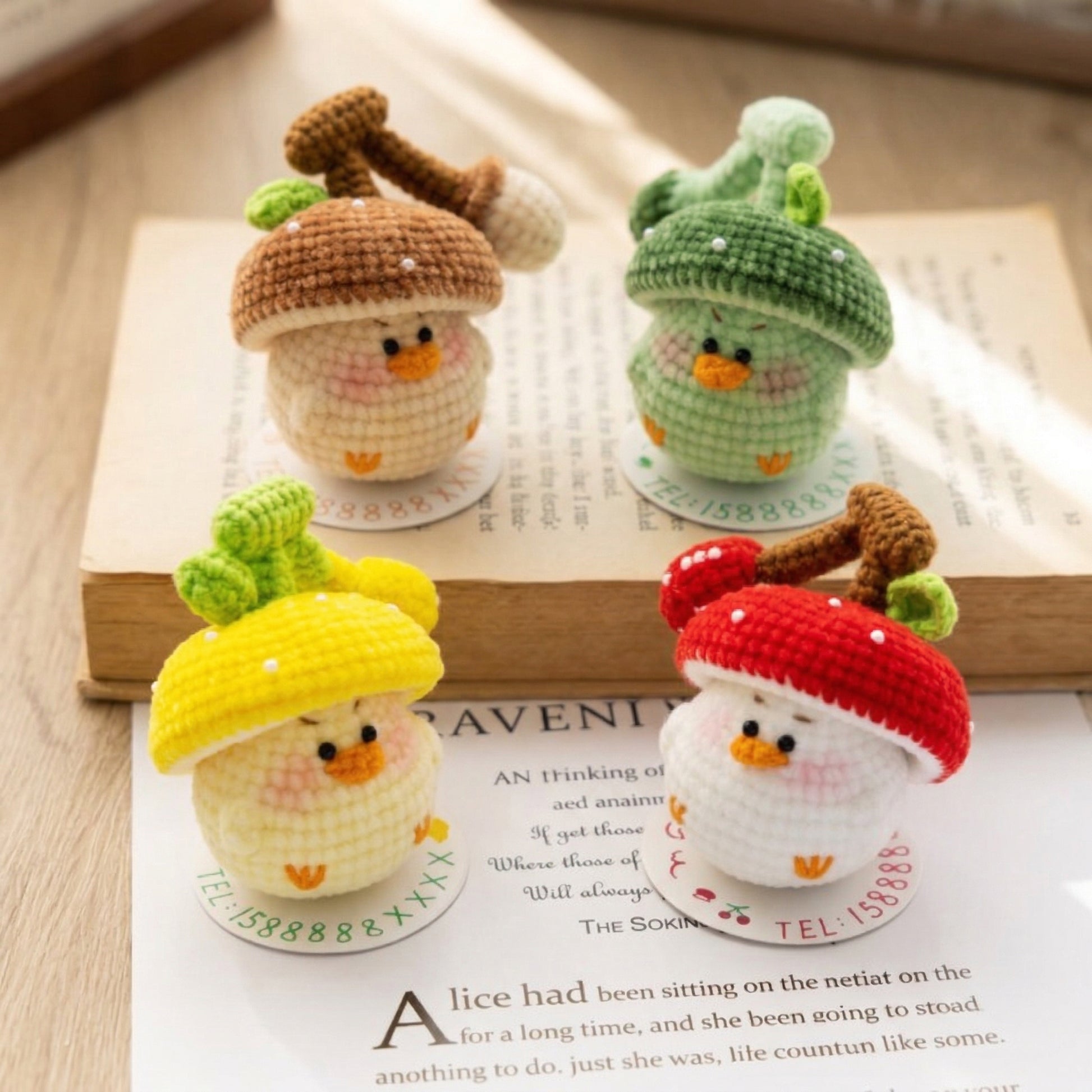 Fruit & Veggie Duck Amigurumi Crochet Kit – complete amigurumi crochet kit by Lily's Loop