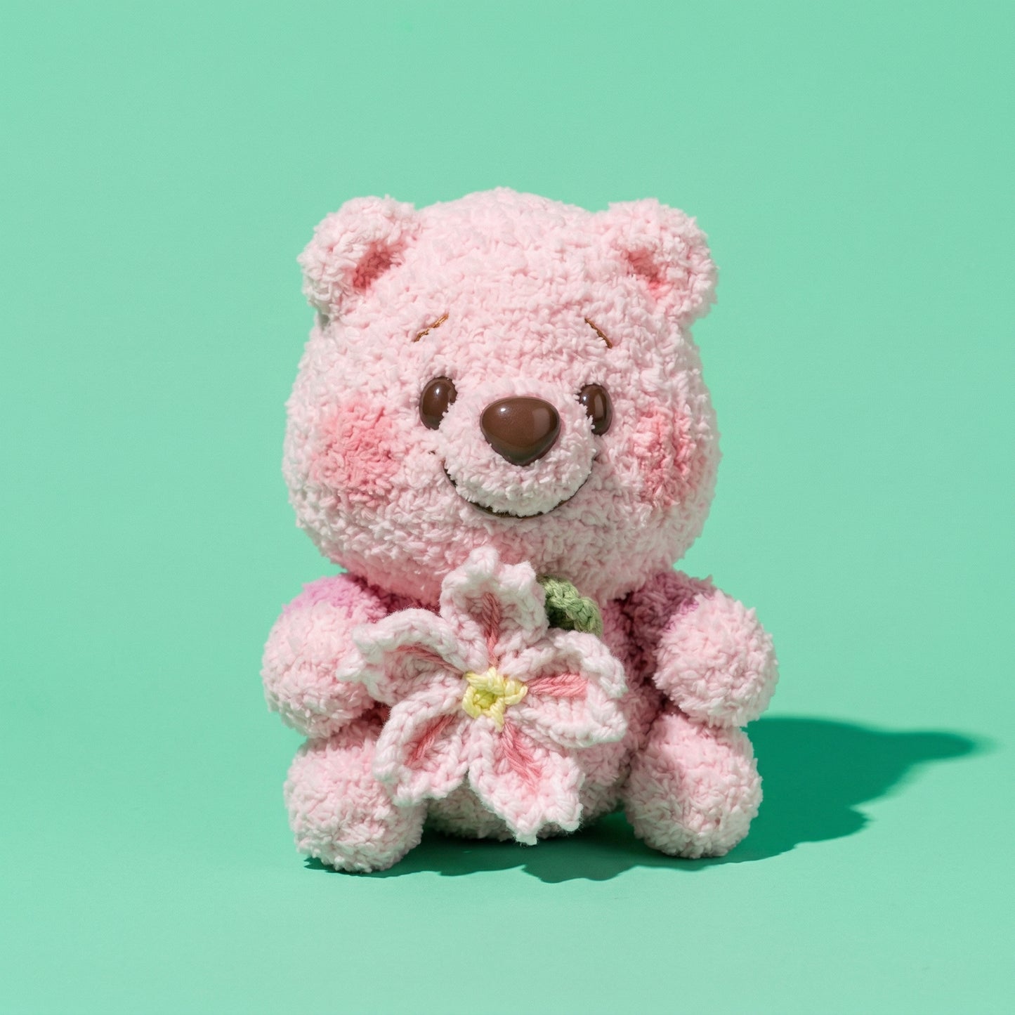 Pink Bear & Piglet Amigurumi Crochet Kit