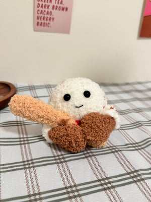 Mini Baseball & Bat Crochet Pattern