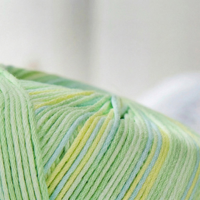 AquaSilk Pearl Cotton Size 3 Yarn Lace Thread close-up texture detail