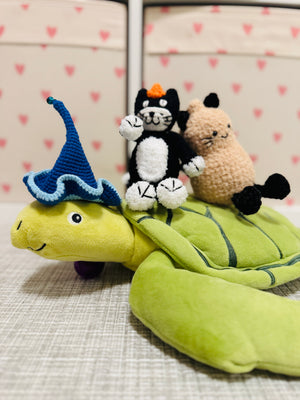 Halloween Free Pattern: Witch Hat&Peanut Cat
