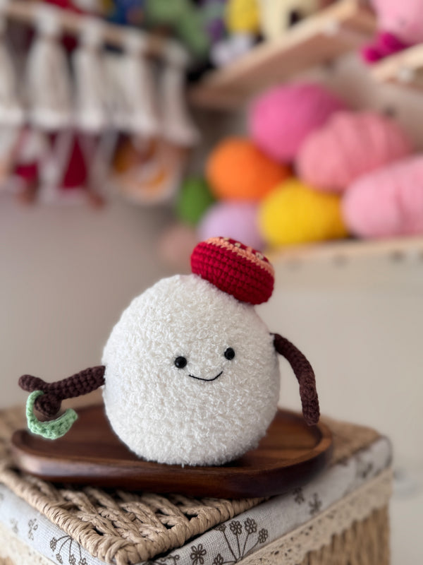 Flash Sale-Mozzarella Cheese Plush Crochet Pattern