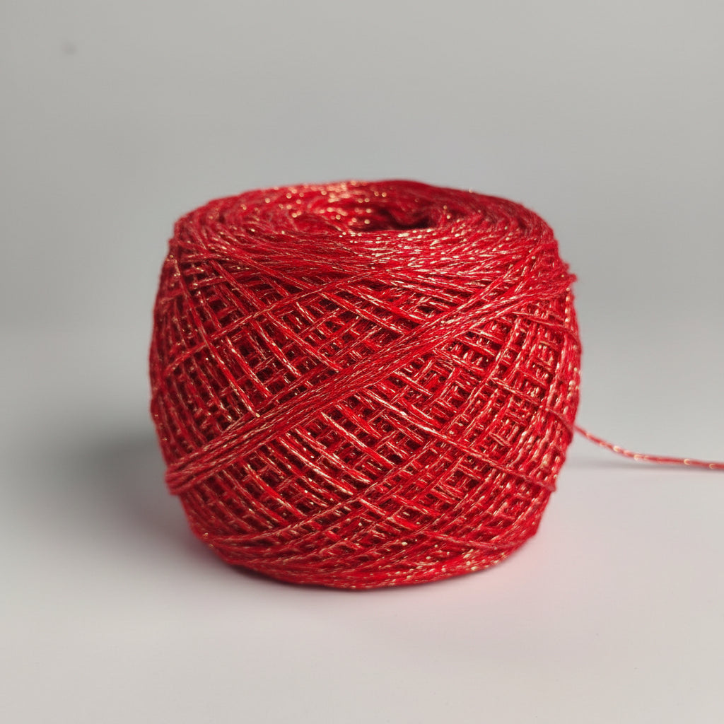 Metallic Hollow Mesh Crochet Yarn 3mm DK Weight – soft crochet yarn by Lily's Loop