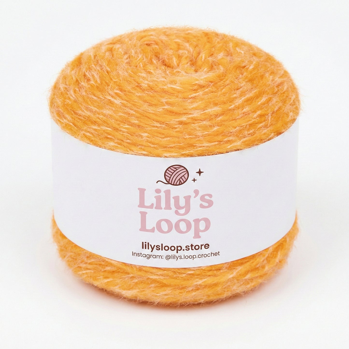 Light Pink Softy Wool Blend Cake Yarn (100g) DK Weight – crochet yarn by Lily's Loop