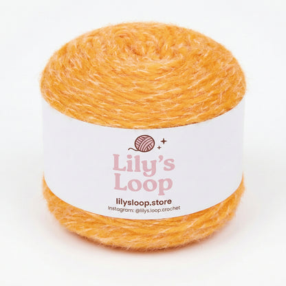 Light Pink Softy Wool Blend Cake Yarn (100g) DK Weight – crochet yarn by Lily's Loop