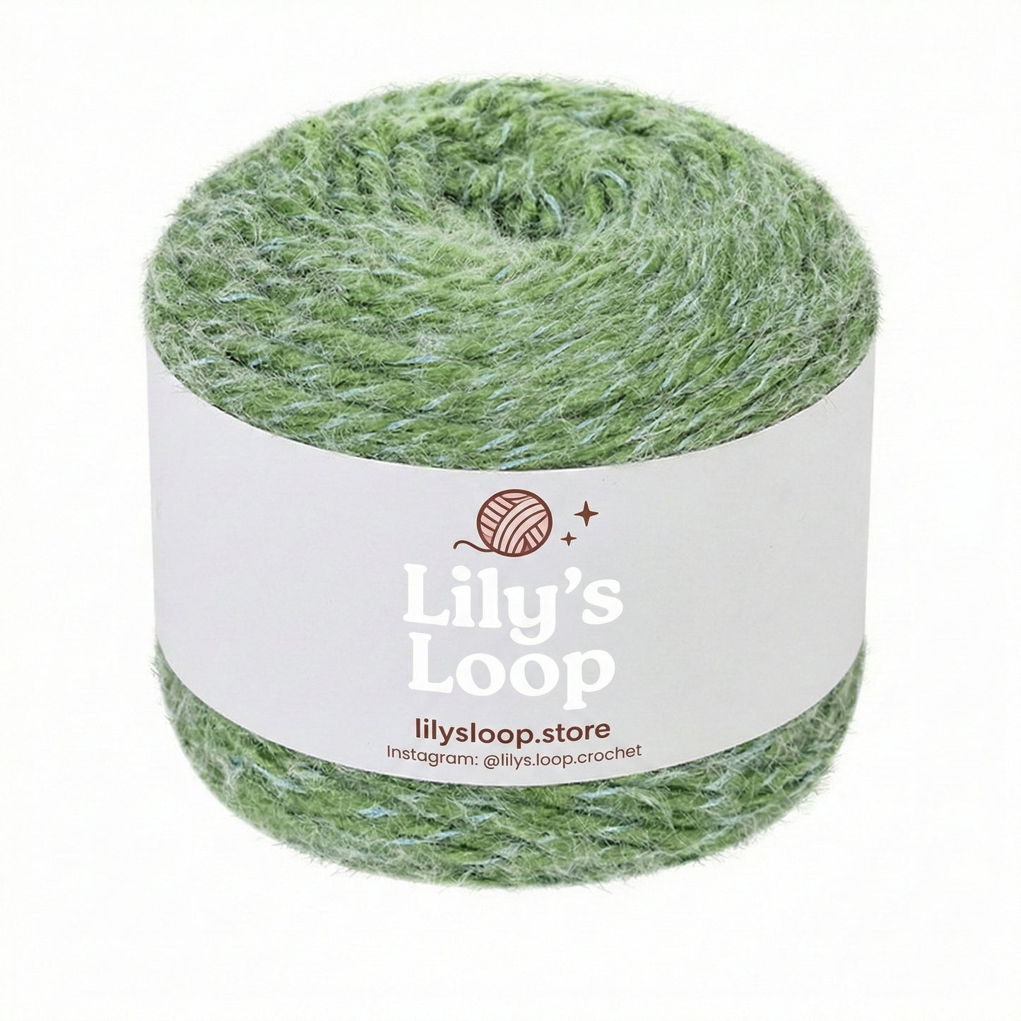 Coffee Softy Wool Blend Cake Yarn (100g) DK Weight – crochet yarn by Lily's Loop