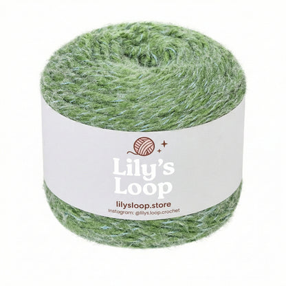 Coffee Softy Wool Blend Cake Yarn (100g) DK Weight – crochet yarn by Lily's Loop
