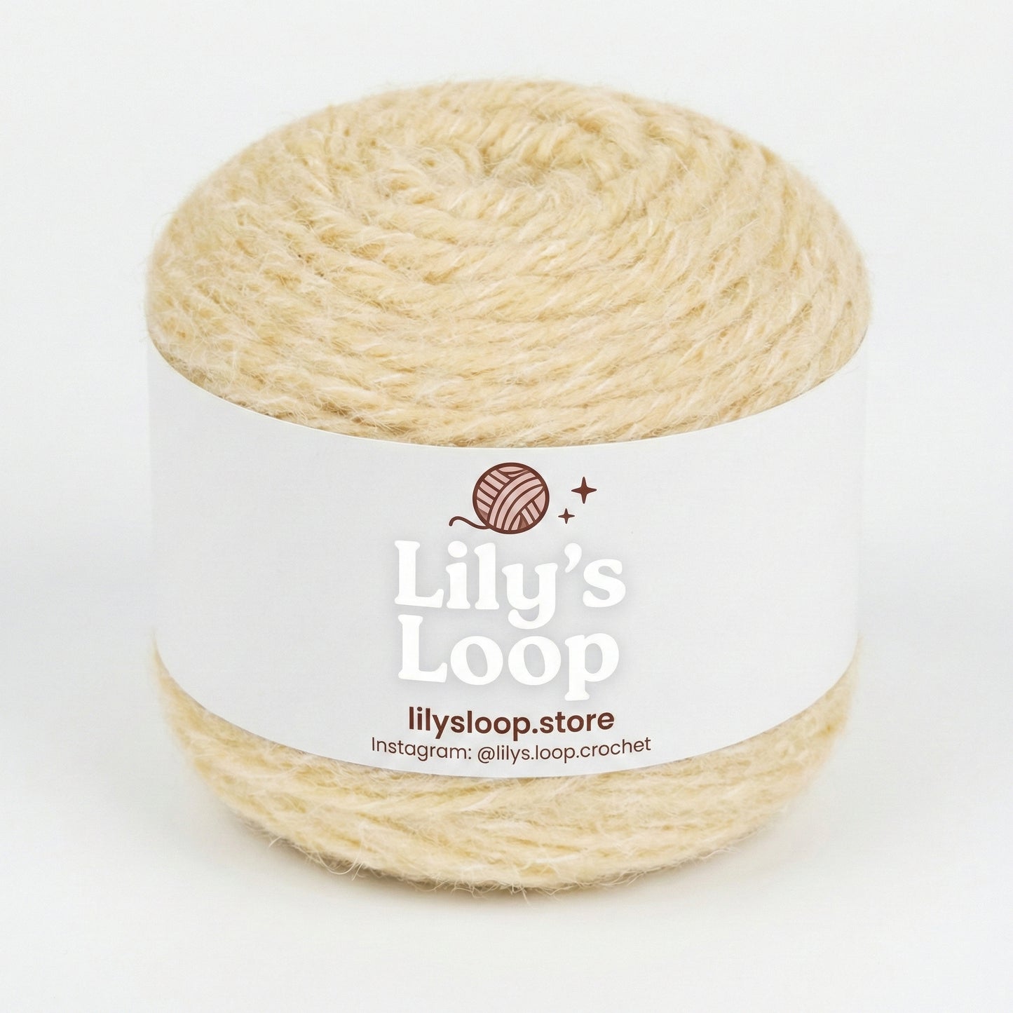Yellow Softy Wool Blend Cake Yarn (100g) DK Weight – crochet yarn by Lily's Loop