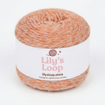 Nude Pink Softy Wool Blend Cake Yarn (100g) DK Weight – crochet yarn by Lily's Loop