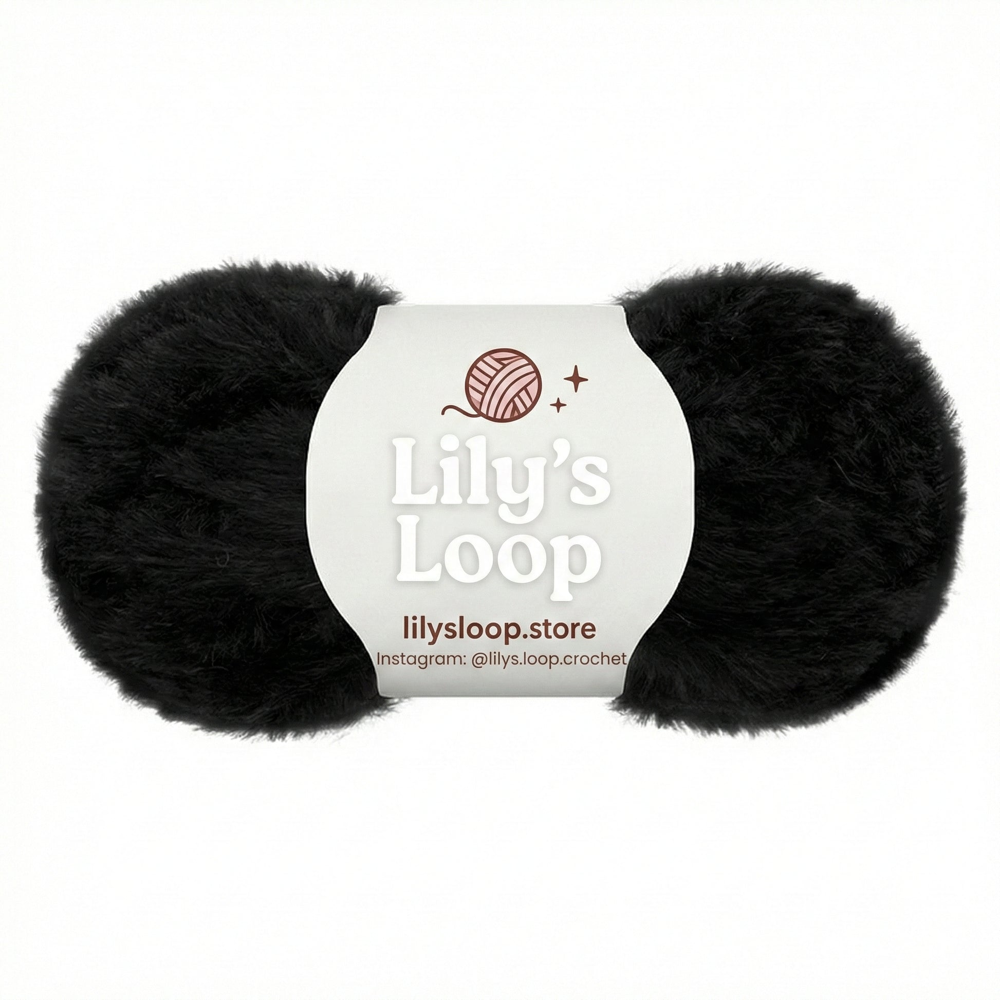 Nude Brown Bunny Fluff Faux Fur Yarn (50g)  Super Bulky – crochet yarn by Lily's Loop