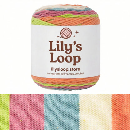 Grey with Deep Blue Rainbow 5-Ply Gradient Cake Yarn (100g) DK Weight – crochet yarn by Lily's Loop