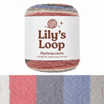 Brow with Red Yellow Rainbow 5-Ply Gradient Cake Yarn (100g) DK Weight – crochet yarn by Lily's Loop