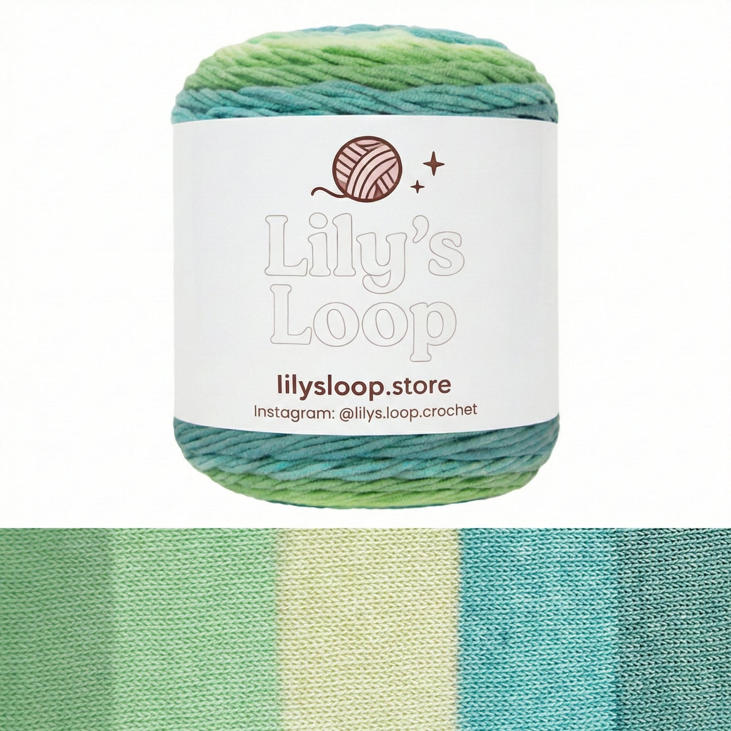 Flow Red Purple Rainbow 5-Ply Gradient Cake Yarn (100g) DK Weight – crochet yarn by Lily's Loop