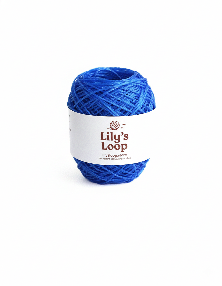 Red Crystal Jelly Yarn (40g)1mm Waterproof Poly Cord – crochet yarn by Lily's Loop