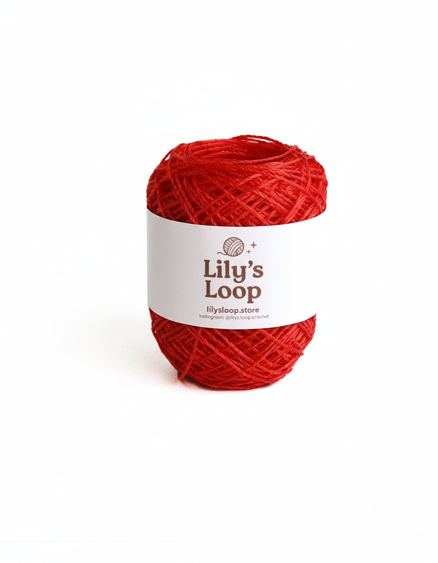 Yellow Crystal Jelly Yarn (40g)1mm Waterproof Poly Cord – crochet yarn by Lily's Loop